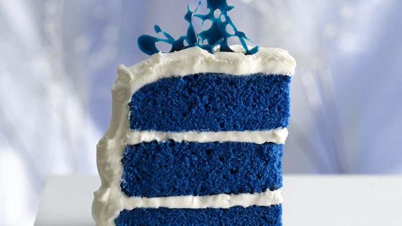 Blue Snacks - Blue Velvet Cake
