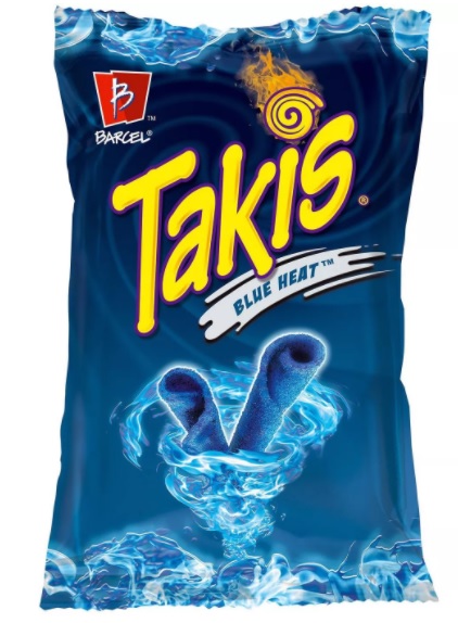 Blue snacks - Takis Blue Heat