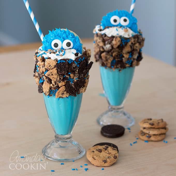 Blue Snacks - Cookie Monster Shakes