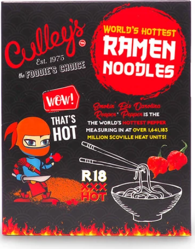 Spiciest Instant Noodles in the World Culleys Ramen