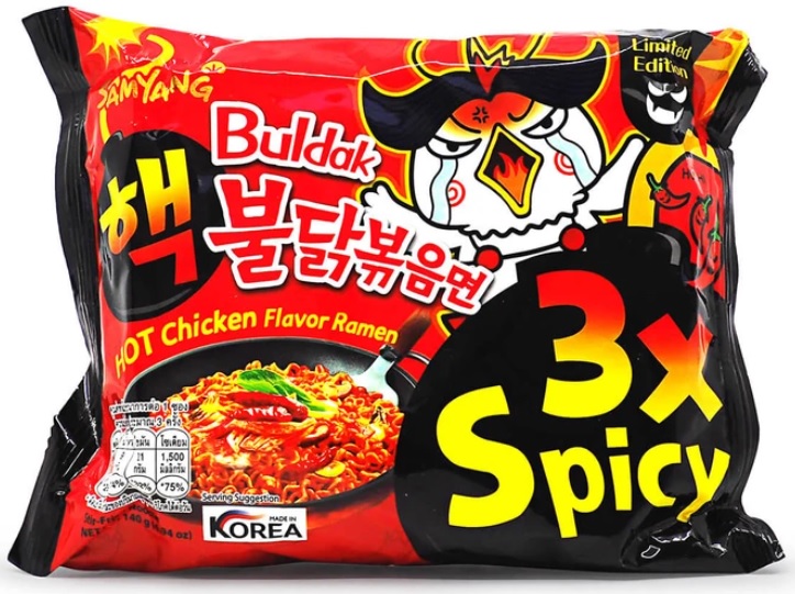 Nuclear Spicy Noodles Scoville