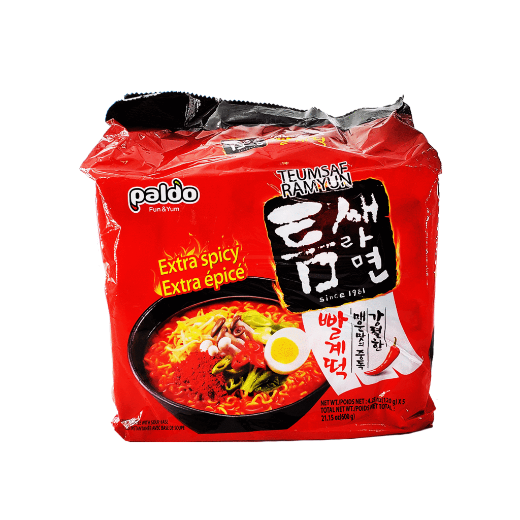 Worlds Spiciest Noodles Paldo Teumsae Ramyeon