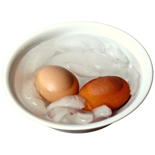 How To Fix Undercooked Boiled Eggs - Ice Bath