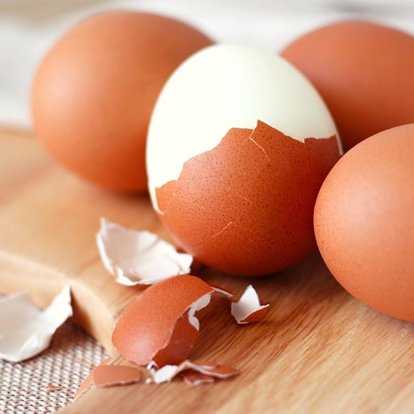 How To Fix Undercooked Boiled Eggs - Peeled egg