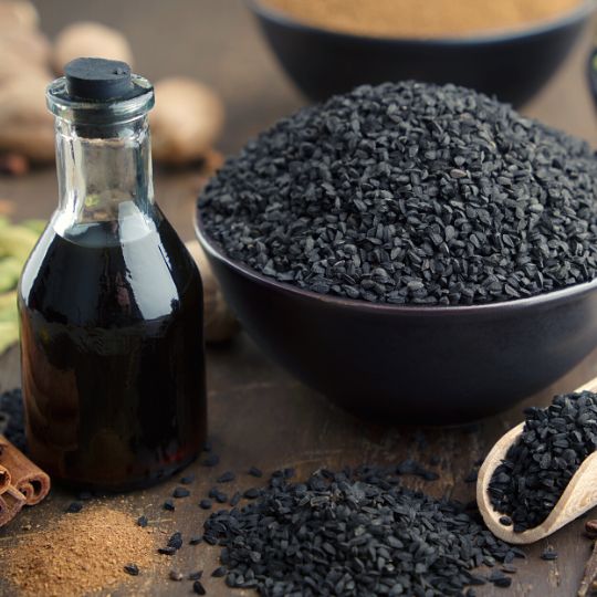 Naturally black foods - Black seed oil