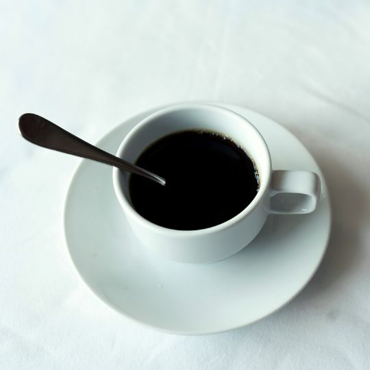 black foods - black coffee