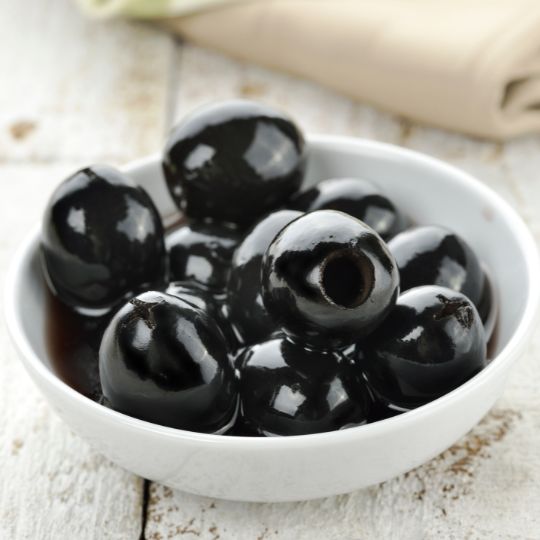 black foods - black olives