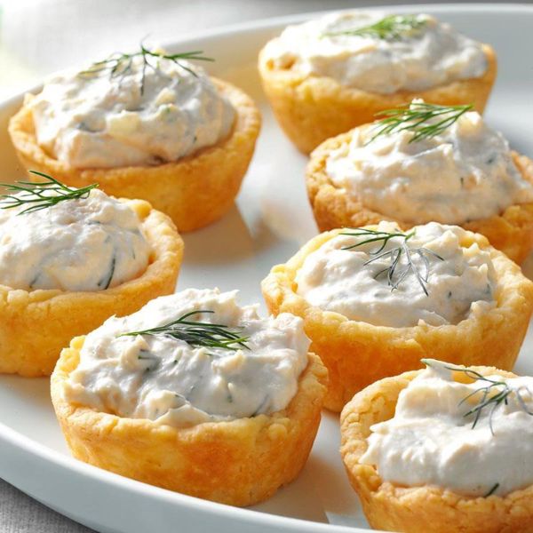 Baked Canned Salmon Recipes - Salmon Mousse Cups