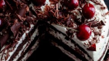 Desserts-that-start-with-B-Black-forest-cake