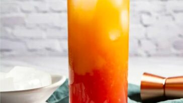 Cocktails that start with T - Tequila Sunrise
